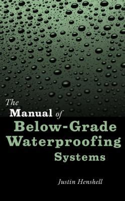 The manual of below grade waterproofing systems. - Audio power amplifier design handbook audio power amplifier design handbook.