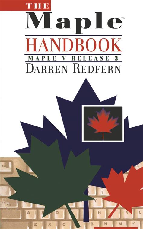 The maple handbook maple v release 3. - Davids tool kit a citizens guide to taking out big brothers heavy weapons.