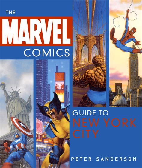 The marvel comics guide to new york city by peter sanderson. - La guida ai fumetti dc per l'inchiostrazione.