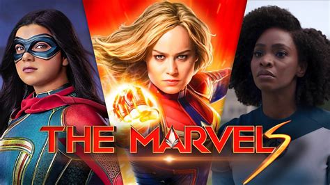 The marvela. Marvel dropped the new teaser trailer for The Marvels, starring Brie Larson, Teyonah Parris, Iman Vellani, and Samuel L. Jackson. The film comes out on November 10. 