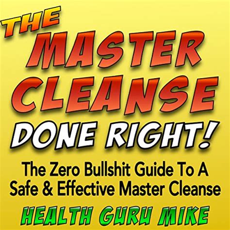 The master cleanse done right the zero bullshit guide to a safe and effective master cleanse. - John deere 272 grooming mower manual.