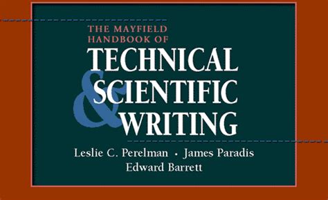 The mayfield handbook of technical and scientific writing. - Manuel de réparation tracteur mahindra 8560.