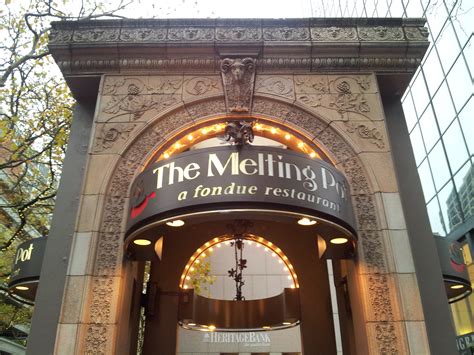 The melting pot portland. This restaurant usually has plenty of reservation slots open as late as 1 day in advance, but booking early might get you a better timeslot. See reviews and make reservations for The Melting Pot. 