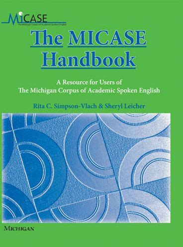 The micase handbook a resource for users of the michigan. - Soy la tierra y engendro la esperanza.