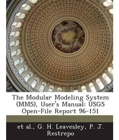 The modular modeling system mms users manual usgs open file report 96 151. - Manuale d'uso del frigorifero per farmacia labcold.
