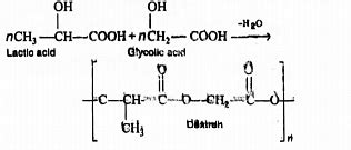 The monomers used in preparation of dextron are Polymers