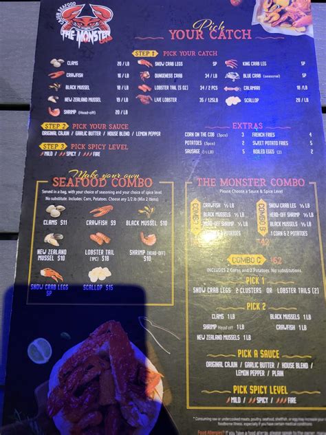 The monster crab juicy seafood & bar. View menu and reviews for The Monster Crab in Carle Place, plus popular items & reviews. Delivery or takeout! ... Seafood $$$$$ $$ 242 Voice Rd Carle Place, NY 11514 ... 