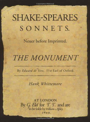 The monument shake speares sonnets by edward de vere 17th earl of oxford. - Advocacy manual by australian advocacy institute.