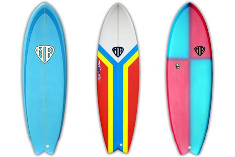 The most common types of surfboards - Surfertoday