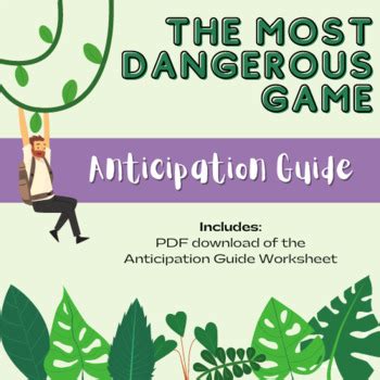The most dangerous game anticipation guide. - Study guide exam 3 history 1301.