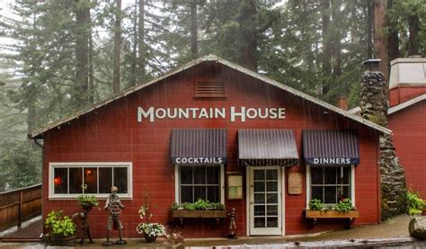 The mountain house restaurant. The Mountain House Restaurant, Woodside, California. 2,416 likes · 31 talking about this · 7,548 were here. Family owned and operated since 1988.... 