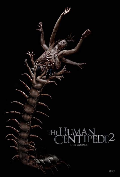 The movie centipede. He decides to create his own human centipede twelve people long. Horror. Directed By: Tom Six. Written By: Tom Six. The Human Centipede II (Full Sequence) Metascore Overwhelming Dislike Based on 22 Critic Reviews. 17. User Score Generally Unfavorable Based on 155 User Ratings. 3.1. 