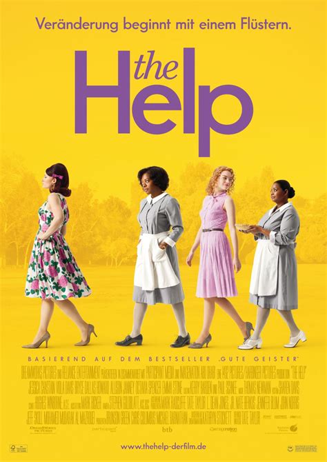 The movie the help.  · Obviously the movie has to condense and omit to fit an acceptable movie time frame; however, what is always most interesting is what the changes say about the director's (and scriptwriter's) point ... 