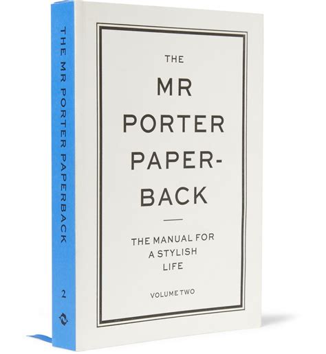 The mr porter paperback the manual for a stylish life volume two. - Manuel de service aloka ssd 3500.