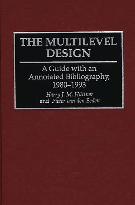 The multilevel design a guide with an annotated bibliography 1980 1993. - Abgrenzung des kartellvertrages gegen die sonstigen verträge im gesetz gegen wettbewerbsbeschränkungen.