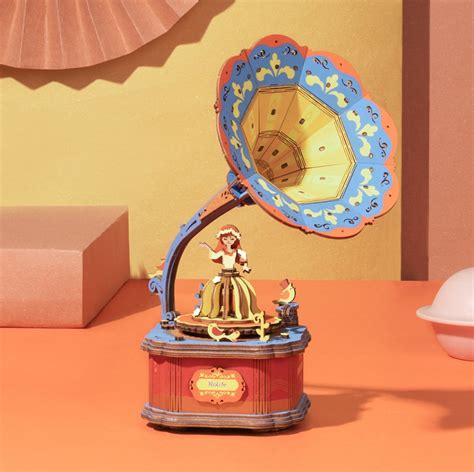 The musical box. Vintage Music Box with Constellations Rotating Goddess LED Lights Twinkling Resin Carved Mechanism Musical Box with Sankyo 18-Note Wind Up Signs of The Zodiac Gift for Birthday (A1 Upgraded) 4.7 out of 5 stars 2,951 