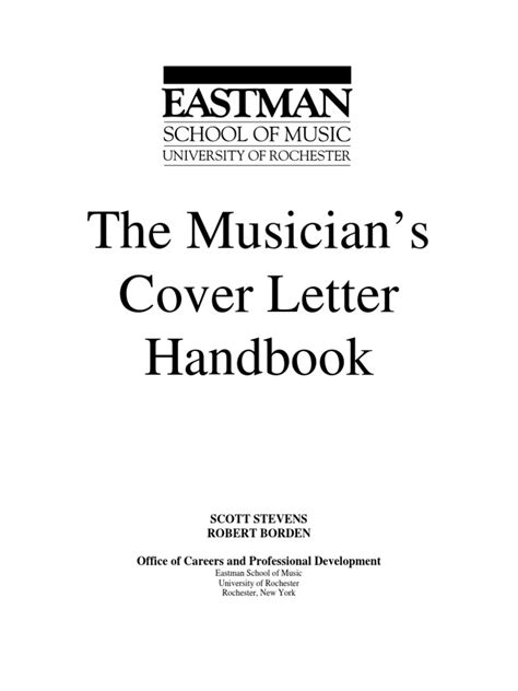 The musicians cover letter handbook by. - Manuale di servizio per officina motore toyota b 3b 11b 13b 13bt.