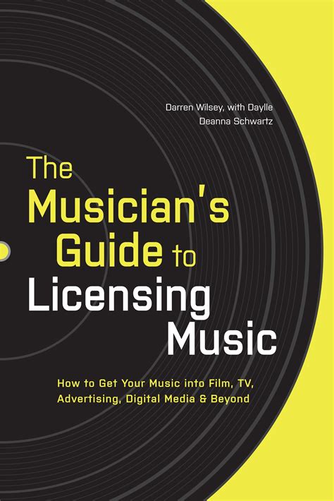The musicians guide to licensing music by darren wilsey. - Maneras y facultades en los tratados de f. pacheco y v. carducho.