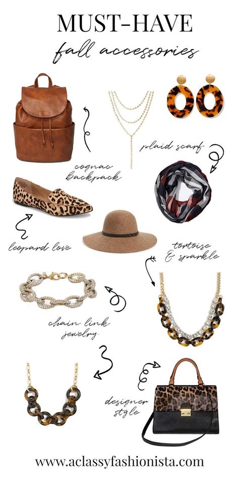 The must-have accessories for a stylish fall