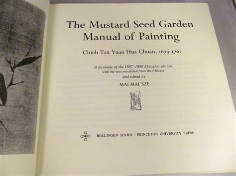 The mustard seed garden manual of painting free download. - Handbook on plants and cell tissue culture.