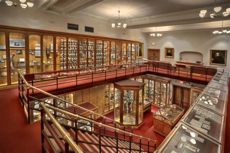The museum has since grown to over 25,000 specimens along with a vast literary and research collection that's maintained by the College of Physicians of Philadelphia. Public Domain The entrance to the Mütter Museum on 22nd Street in the Center City neighborhood of Philadelphia.. 