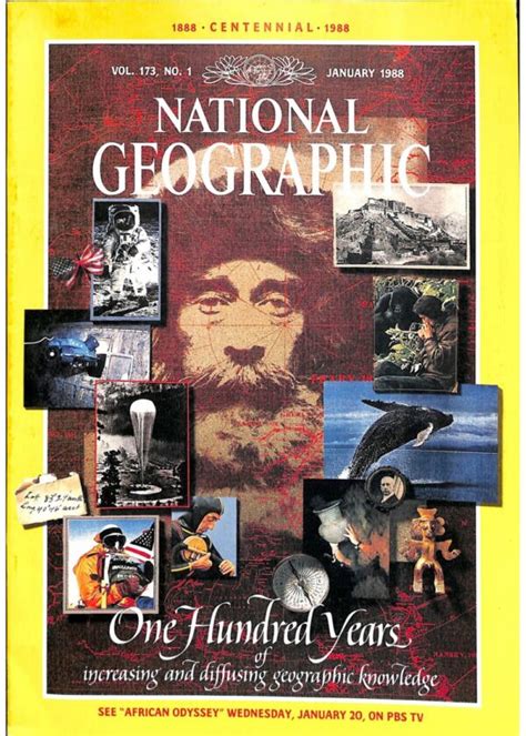 The national geographic magazine jan june 1988. - Le letter di frate guittone d'arezzo.