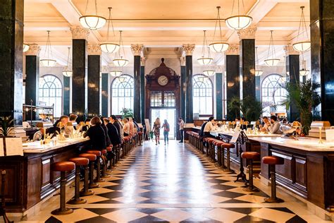 The ned. Nowhere is the Gatsbyesque, Jazz Age style of the Ned more evocative than in its sprawling lobby. Replete with 92 separate emerald stone columns supporting the ten-meter high ceiling, the lobby ... 