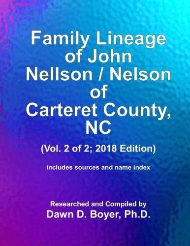 The nelson family of carteret county nc vol 1 volume. - 2005 acura tsx control arm bushing manual.