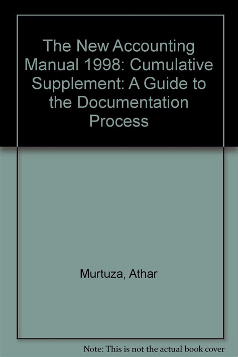 The new accounting manual by athar murtuza. - Etablissement hydrothérapique de québec, curé à l'eau.