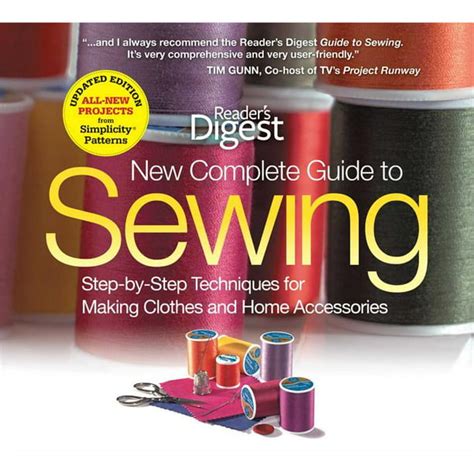 The new complete guide to sewing step by step techniques for making clothes and home accessories updated edition. - Examen de actuario fm guía de estudio.