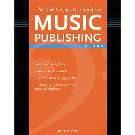 The new songwriters guide to music publishing by randy poe. - Renault megane coupe 2001 workshop manual.