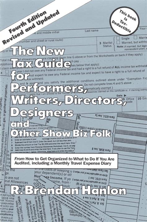 The new tax guide for performers writers directors designers and other show biz folk. - Une jeune femme de soixante ans.
