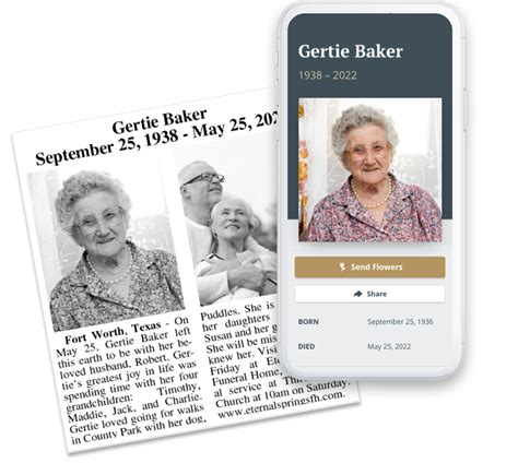 Browse Enterprise Ledger obituaries, conduct other obituary