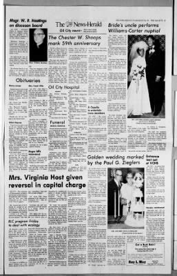The news herald franklin pa obituaries. Read Franklin News Herald Newspaper Archives, Aug 28, 1984, p. 18 with family history and genealogy records from franklin, pennsylvania 1972-2004. 