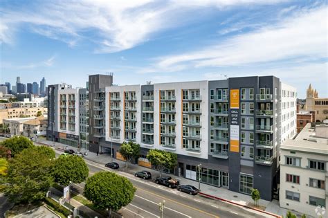 The nexen apartments. Nexen is located at 2972 W 7th St, Los Angeles, CA 90005. Nexen, completed in 2021, is a complex and podum-typed building with a five level wood-frame construction. Some of Nexen’s amenities include a rooftop deck, a fitness room, and a central courtyard. Contact leasing staff at (747) 244-7746 for more information. 2. 