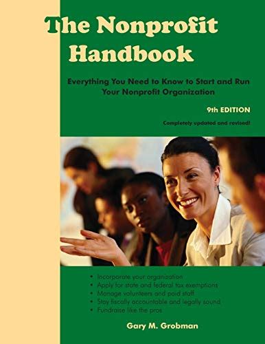 The nonprofit handbook everything you need to know to start and run your nonprofit organization 6th edition. - A girls guide to best friends and mean girls by dannah gresh.
