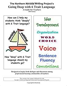 The northern nevada writing projects going deep with 6 trait language a guide for teachers. - Technology and the diverse learner a guide to classroom practice.