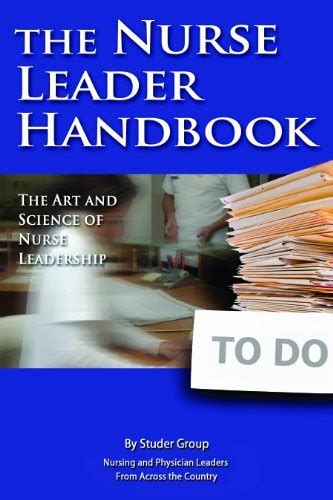 The nurse leader handbook by studer group. - Substantiv & substantiv-sammensætninger på moderne italiensk.