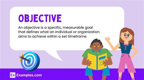 The objective of the