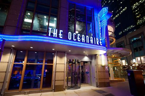 The oceanaire. At The Oceanaire Seafood Room, our commitment to freshness sets us apart from the rest. Only top-of-the-catch fish from the world’s most reputable suppliers is. served, and each dish is carefully crafted to ensure the restaurant’s high standards of quality and flavor are exceeded. The menu is based on market availability, … 