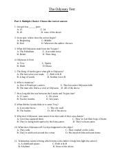 The odyssey unit test answer key.  There are 2 million games on JeopardyLab...
