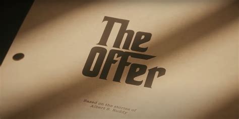 The offer paramount.  Ruddy's extraordinary experiences of making "The Godfat...