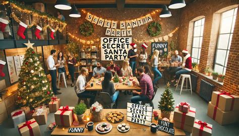 The office secret santa. .  ...