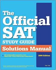 The official sat study guide solutions manual 2007 2008 by van tsai. - Mercruiser 5 7l manuale di servizio.
