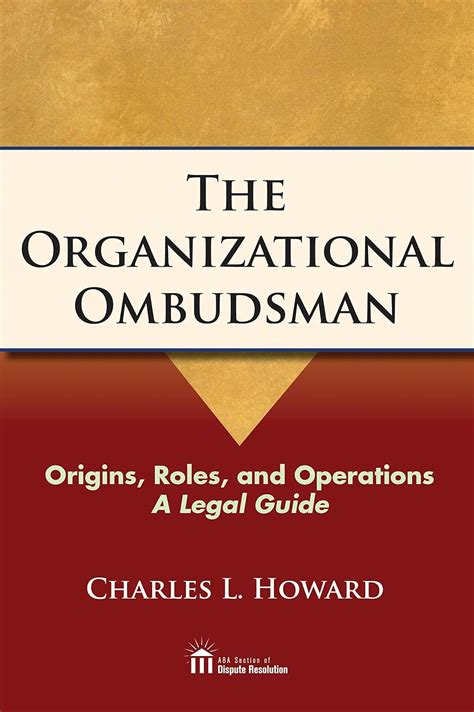 The organizational ombudsman origins roles and operations a legal guide. - 92 chevy ck 1500 repair manual.