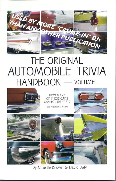 The original automobile trivia handbook vol 1. - Ford bronco 5 8l v8 2wd 4wd 1980 1986 repair manual.