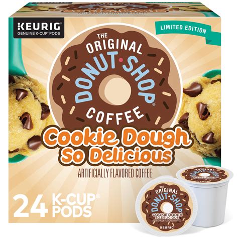 The original donut shop. The original Donut Shop holiday buzz single serve K-Cup pods are a bright, bold brew that's deep roasted for a little more oomph to help power you through the season of fun, frenzy and festivity. These single-serve K-Cup pods are compatible with all Keurig K-Cup Pod Single-Serve Coffee Makers and brew up to 12 oz. 