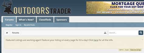 The Outdoors Trader. Retail · Georgia, United States · <25 Employees. Firearms and outdoors related discussion with free and very active classifieds section! Forums for guns, hunting, fishing, class iii weapons, and much more! Read More. View Company Info for Free. Who is The Outdoors Trader.. 