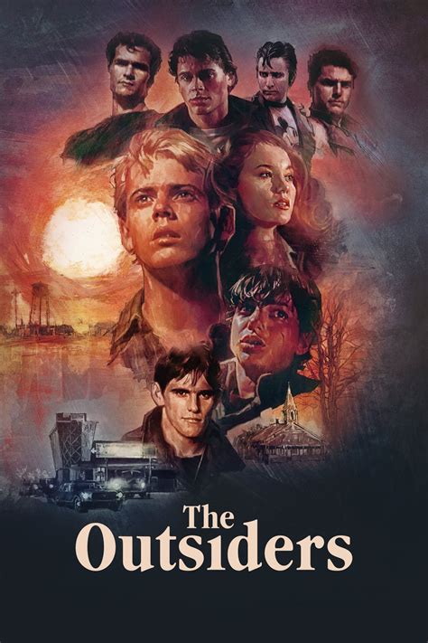 The outsider movie 1983. Francis Ford Coppola's powerful film of S.E. Hinton's classic novel captures how it feels to be caught between childhood's innocence and adulthood's disillusionment. The ensemble is the original Brat Pack: Matt Dillon, Tom Cruise, Emilio Estevez, C. Thomas Howell, Diane Lane, Patrick Swayze, Rob Lowe and Ralph Macchio. 