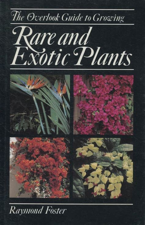 The overlook guide to growing rare and exotic plants. - Betriebliches rechnungswesen hilton lösung manuelle probleme.
